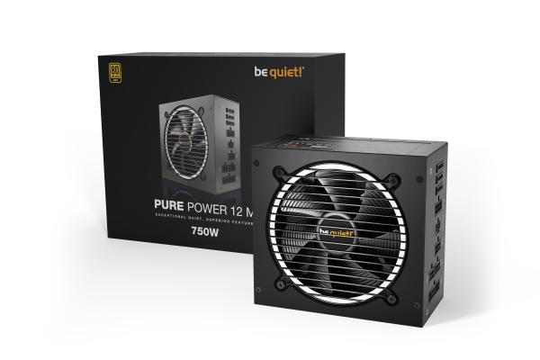 be quiet! Pure Power 12 M 750W 80+ Gold schwarz